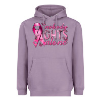 Lavender nobody fights alone cancer Heavyweight Hoodie - NancyCooperArtShop