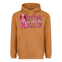 Meerkat nobody fights alone cancer Heavyweight Hoodie - NancyCooperArtShop