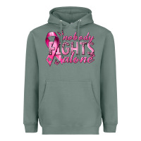 Sage nobody fights alone cancer Heavyweight Hoodie - NancyCooperArtShop