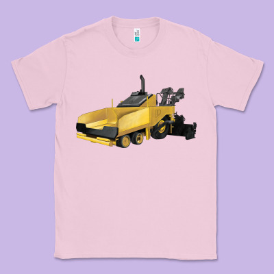 Asphalt Paver Classic Tee Designed By Lillyallendesigns