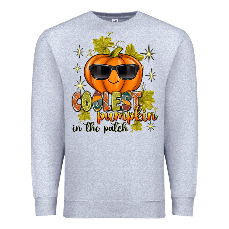 Coolest Pumpkin In The Patch Premium Sweatshirt by texasbilliewilder | Teevron