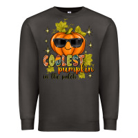 Smoke Coolest Pumpkin In The Patch Premium Sweatshirt - texasbilliewilder