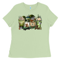 Matcha veteran coffee cups Ladies Tee - Zillion Design Studio