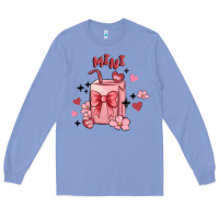 Colony Blue mini coffee cups Long Sleeve Tee - MaliasSmallBusiness