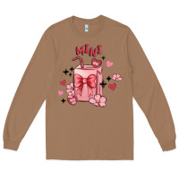 Toasted Coconut mini coffee cups Long Sleeve Tee - MaliasSmallBusiness