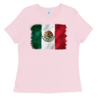 Bubblegum Pink mexican flag Ladies Tee - CTS Tumbler Store