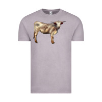 Texas Longhorn Heifer Vintage Tee | Teevron