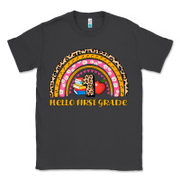 Smoke back to school rainbow hello first grade Classic Tee - AdoDesignShop