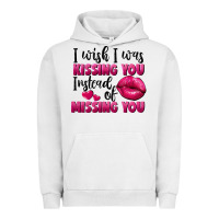Pigment Lunar Rock I wish i was kissing you instead of missing you Urban Hoodie - FaDigitalArtStudio