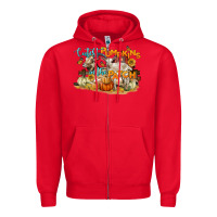 Red cutest pumpkins in the patch Zipper Hoodie - LillyAllenDesigns