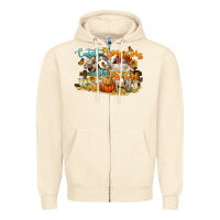 Sandshell cutest pumpkins in the patch Zipper Hoodie - LillyAllenDesigns
