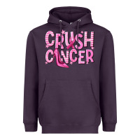 Plum crush cancer Heavyweight Hoodie - NancyCooperArtShop