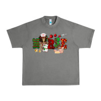Tornado Christmas Nurse Urban Heavy Tee - NancyCooperArtShop
