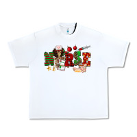 White Christmas Nurse Urban Heavy Tee - NancyCooperArtShop