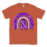 Copper awerenes ribbon  rainbow Classic Tee - MaliasSmallBusiness