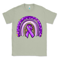 Matcha awerenes ribbon  rainbow Classic Tee - MaliasSmallBusiness