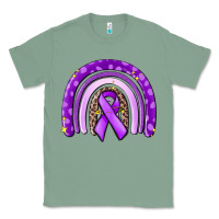 Sage awerenes ribbon  rainbow Classic Tee - MaliasSmallBusiness