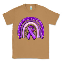 Toasted Coconut awerenes ribbon  rainbow Classic Tee - MaliasSmallBusiness