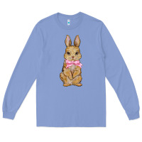 Colony Blue Easter rabbit Long Sleeve Tee - NancyCooperArtShop