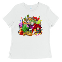 White mexican gnomes truck Ladies Tee - CTS Tumbler Store