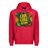 Cardinal live love aloha Premium Hoodie - TumblerDesignByShophia