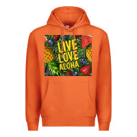 Carrot live love aloha Premium Hoodie - TumblerDesignByShophia