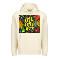 Sandshell live love aloha Premium Hoodie - TumblerDesignByShophia