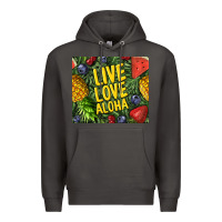 Smoke live love aloha Premium Hoodie - TumblerDesignByShophia