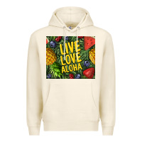 Tofu live love aloha Premium Hoodie - TumblerDesignByShophia