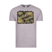 Camouflage Glitter Background Vintage Tee | Teevron