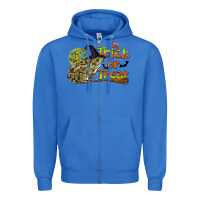 True Royal Trick Or Treat With Frog Zipper Hoodie - LillyAllenDesigns
