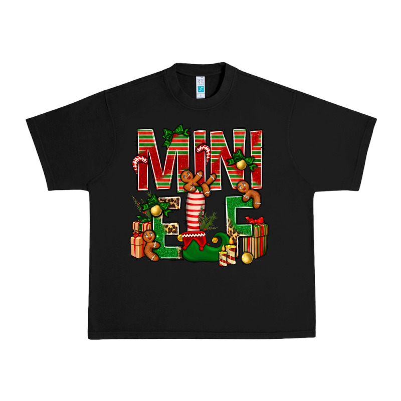 Christmas Mini Elf Urban Heavy Tee by NancyCooperArtShop | Teevron
