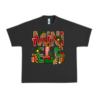 Pigment Black Christmas mini Elf Urban Heavy Tee - NancyCooperArtShop