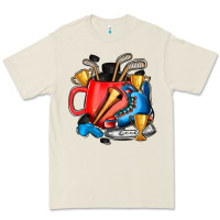 Bone hockey coffee Premium Tee - AdoDesignShop