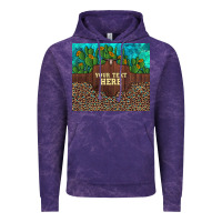 Cloud Purple preview custom cactus and sunflowers leopard turquoise Vintage Hoodie - Artiststas
