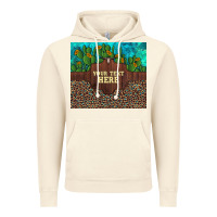 Vintage Artic preview custom cactus and sunflowers leopard turquoise Vintage Hoodie - Artiststas