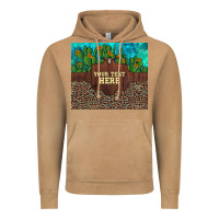 Vintage Camel preview custom cactus and sunflowers leopard turquoise Vintage Hoodie - Artiststas