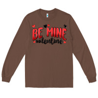Chestnut be mine valentine Long Sleeve Tee - MaliasSmallBusiness