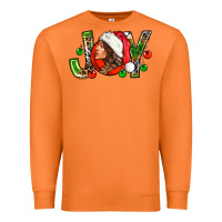 Carrot Joy with woman Premium Sweatshirt - NancyCooperArtShop