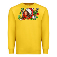 Lemon Joy with woman Premium Sweatshirt - NancyCooperArtShop