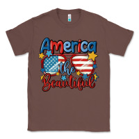 Chestnut america the beautiful Classic Tee - MaliasSmallBusiness
