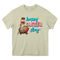 Mossy Happy Easter Day rodeo Easter Day Heavy Core Tee - CowGirlArtShop