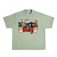 Oil Green santa baby with santa and christmas tree cake Urban Heavy Tee - AdoDesignShop