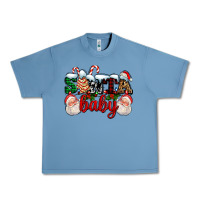 Pebble Blue santa baby with santa and christmas tree cake Urban Heavy Tee - AdoDesignShop
