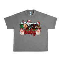 Tornado santa baby with santa and christmas tree cake Urban Heavy Tee - AdoDesignShop