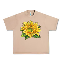 Burro starburst greenburst sunflower Urban Heavy Tee - LillyAllenDesigns