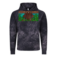 Cloud Black western cactus leopard and turquoise custom nametext license plate Vintage Hoodie - Artiststas