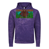 Cloud Purple western cactus leopard and turquoise custom nametext license plate Vintage Hoodie - Artiststas