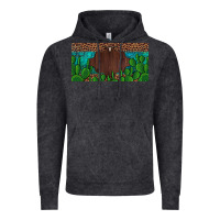 Vintage Black western cactus leopard and turquoise custom nametext license plate Vintage Hoodie - Artiststas
