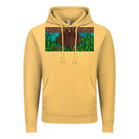 Vintage Mustard western cactus leopard and turquoise custom nametext license plate Vintage Hoodie - Artiststas